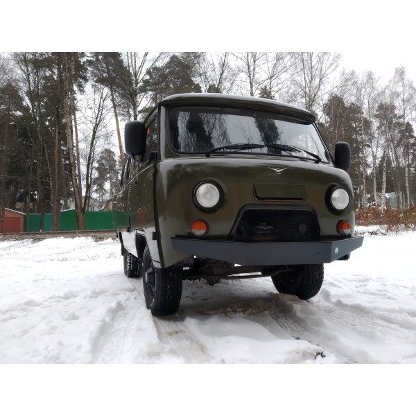 Бампер передний силовой  Рыбак на УАЗ 452, 3303, 39094