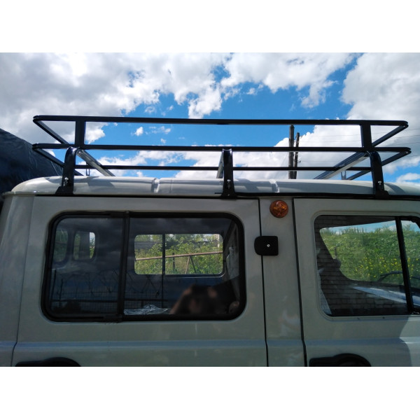 Экспедиционный багажник Фермер 4 опоры на УАЗ 39094