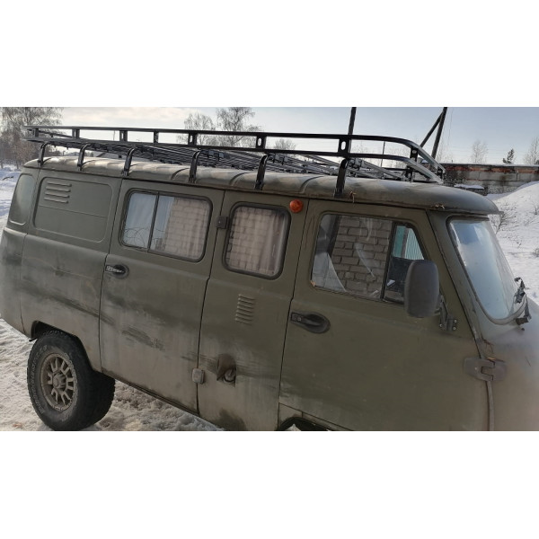 Багажник Хищник корзина на УАЗ 452 / 12 опор 3м
