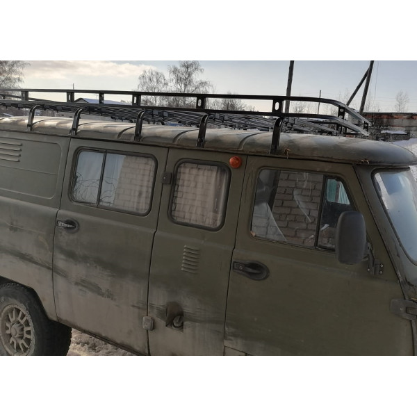 Багажник Хищник корзина на УАЗ 452 / 12 опор 3м