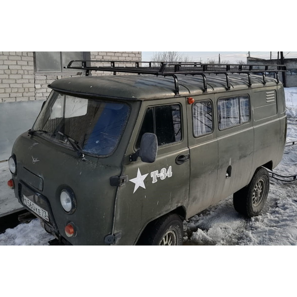 Багажник  Хищник пролет на УАЗ 452 / 12 опор 3м