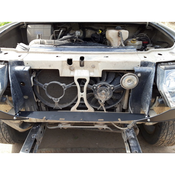 Силовой передний бампер RUBICON с кенгурином на УАЗ Патриот, Пикап, Карго