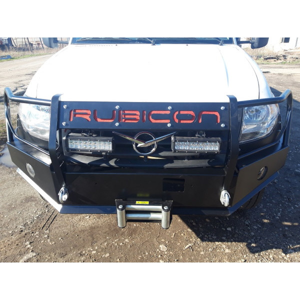 Силовой передний бампер RUBICON с кенгурином на УАЗ Профи