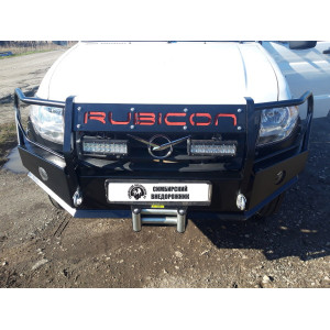 Силовой передний бампер RUBICON с кенгурином на УАЗ Профи